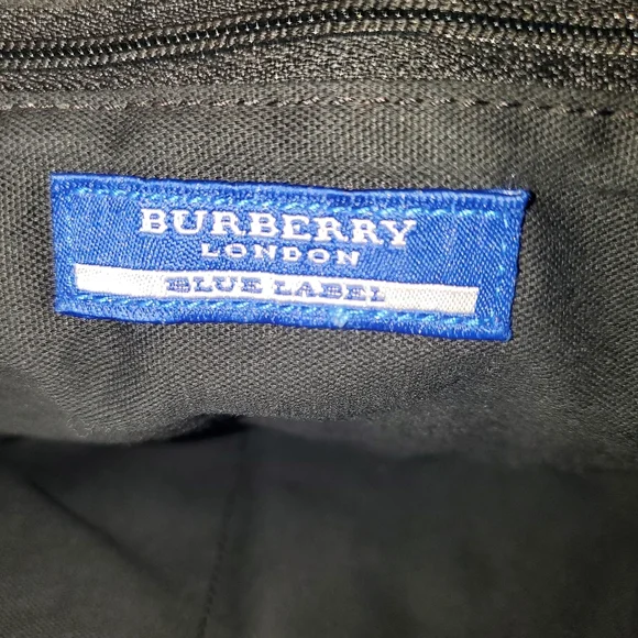 Burberry Auth.Vintage Shoulder Bag Blue Label